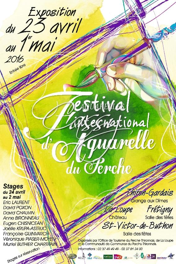Festival Aquarelle Perche 2016